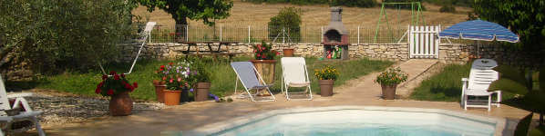 piscine Gîte Cévennes en location